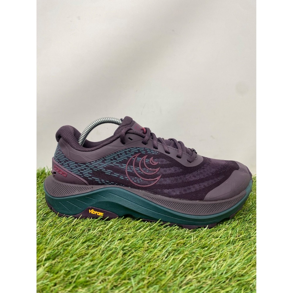 Topo Ultraventure 4 Running Shoes Womens 8 Purple Trail Hiking Athletic Sneaker